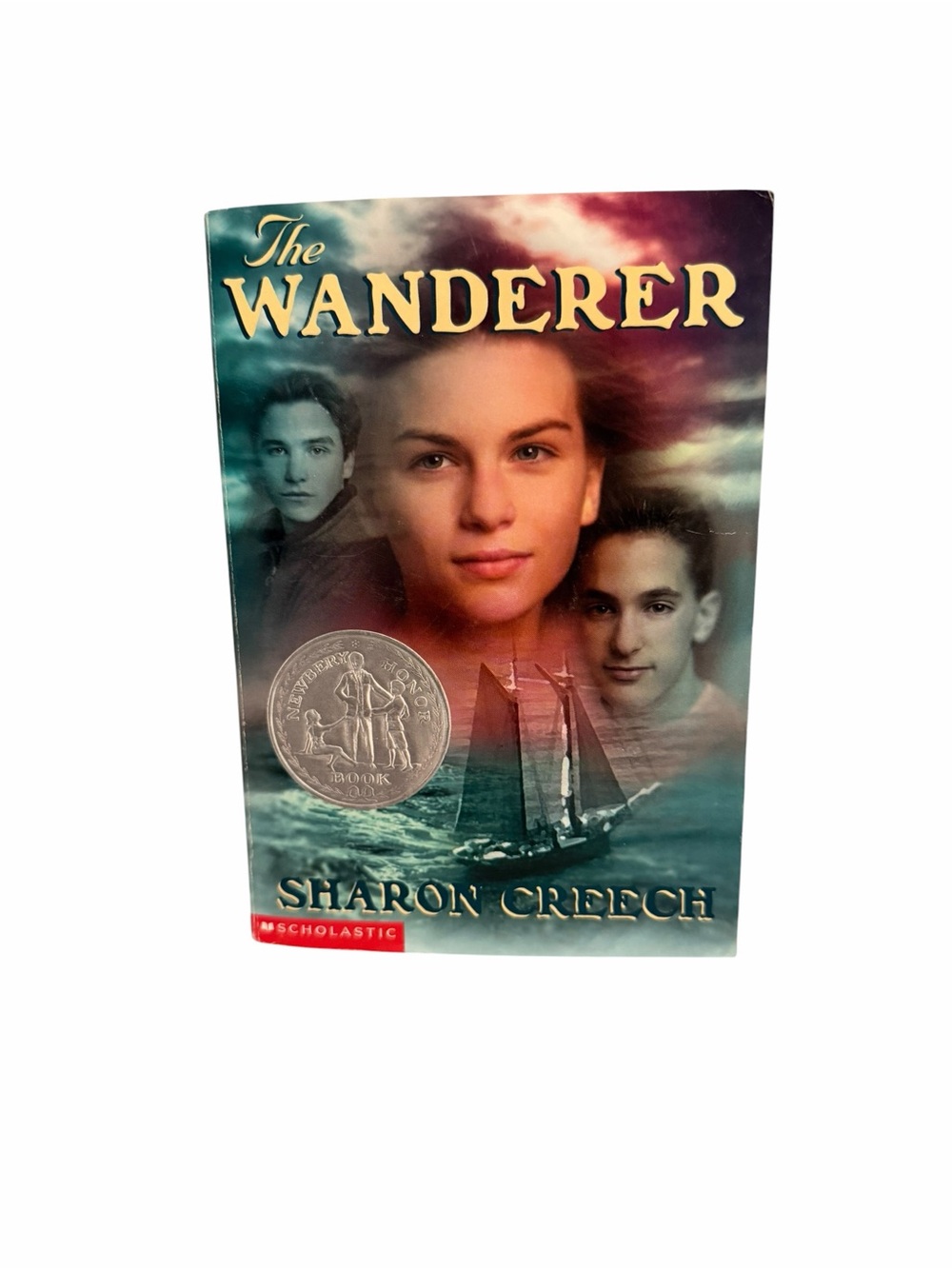 Scholastic paperback with cream & black title page
